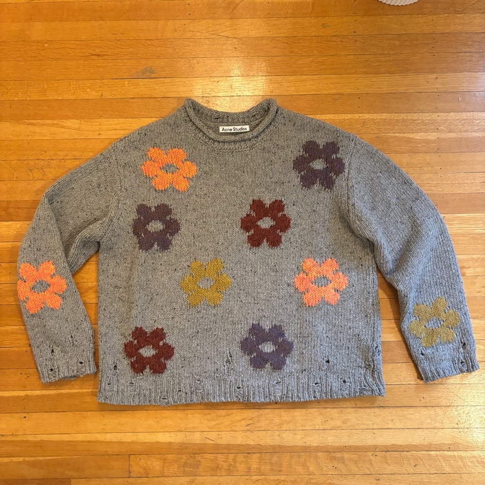 Acne studios wool & mohair sweater